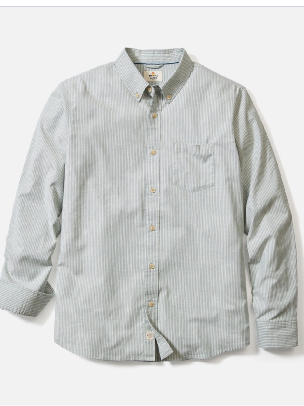 NWOT Marine Layer California Oxford Shirt XL